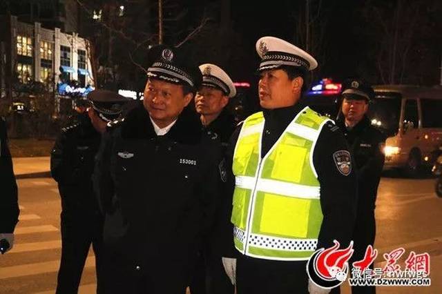 菏泽市副市长,市公安局党委书记,局长高荣国视察行动开展情况
