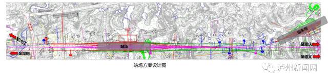 泸州高铁站建成这样的,泸州人高兴了吧!