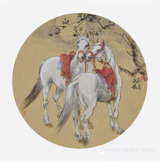 画马名家|山东大学教授张乐毅作品赏析