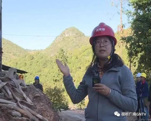 广南县城至平山机场公路建设如火如荼