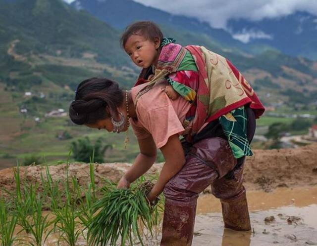 世上只有妈妈好:20张世界各地最美的妈妈