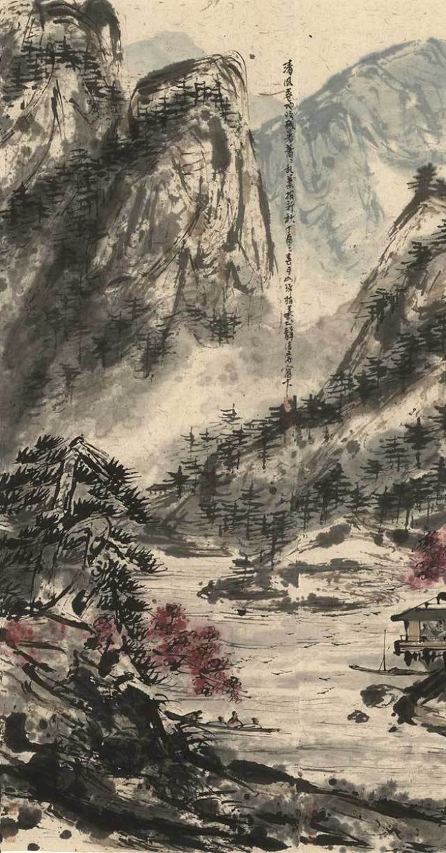 【保利秋拍】「太璞如琢」—崔如琢《指墨山水十二条屏》