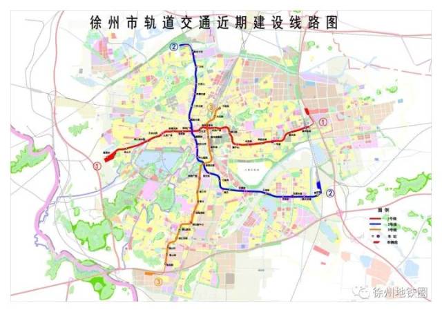 徐州地铁4,5,6号线规划最新进展……总规模105km
