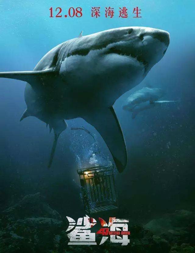 【新片上映 雅图app 16.9元】《鲨海》长腿姐妹身陷嗜血群鲨绝地逃生