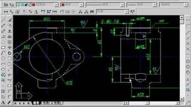 电子设计软件auto cad尺寸的标注与工程制作实例