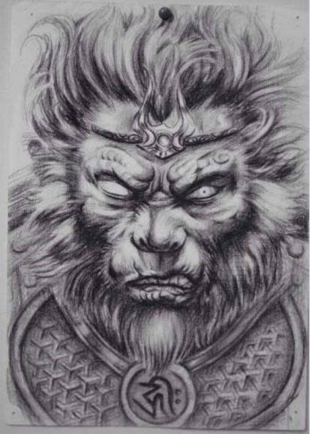 纹身素材之「斗战胜佛」心有热血,可敢齐天!下一期「黑暗霸主曹操」