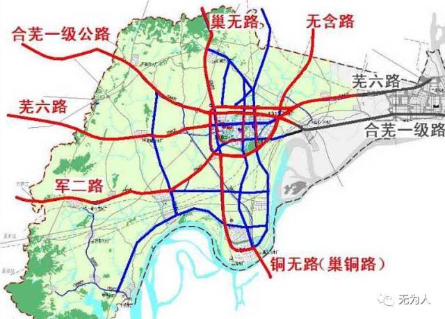 综合交通客运枢纽 规划形成1处无为站综合交通客运枢纽,枢纽中包括京