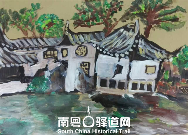 童心在南粤古驿道绽放Ⅰ——"艺道游学"少儿绘画大赛首期入围作品探秘