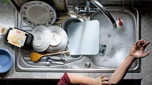 洗碗,收拾厨房