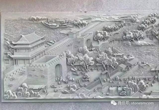 石雕《清明上河图》中国绘画史上独一无二经典作品