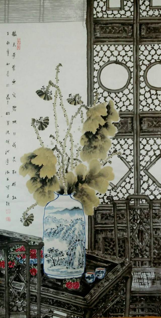 著名画家鲁海平国画作品欣赏