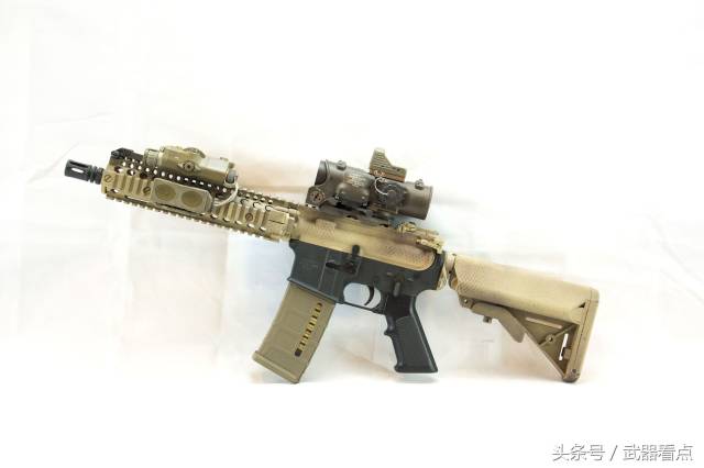 mk18步枪换上ddl护木了,令国内ar迷羡慕妒忌恨的藏品