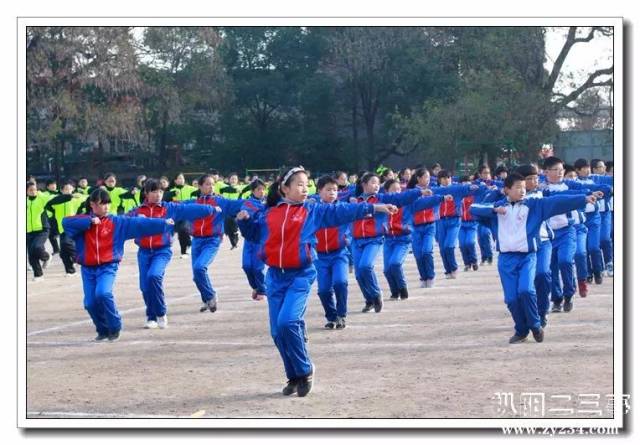 枞阳二中2017年七年级舞动青春广播体操比赛