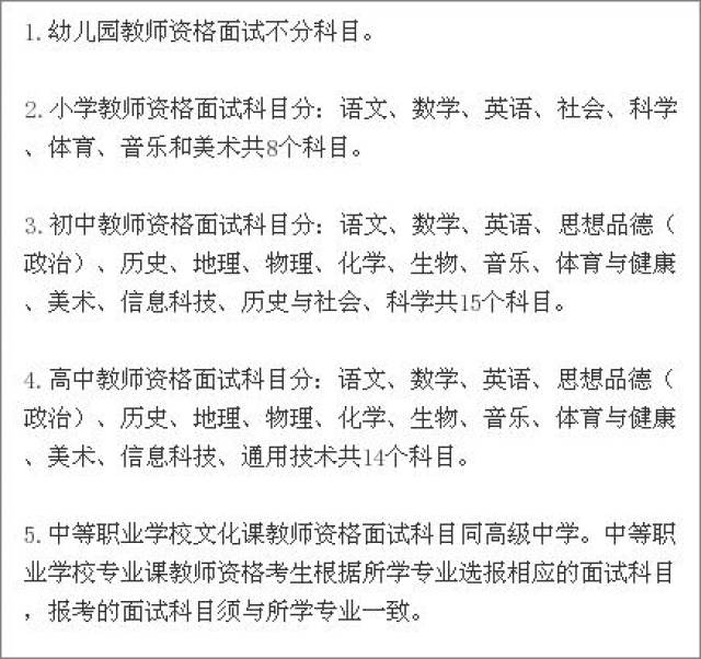 教师资格面试报名,流程,资格认定条件,材料都需要哪些?