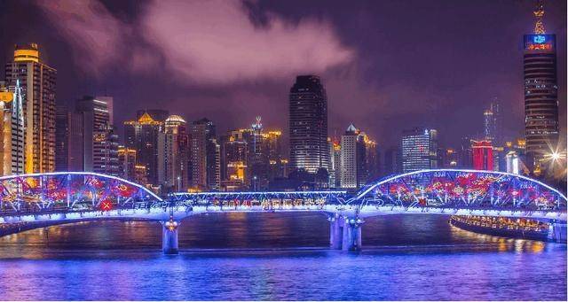 广东夜景最美的五个城市,珠海排第三,第一惊艳世界!