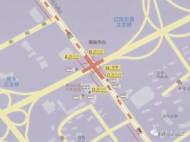 青岛地铁2号线票价,时刻表,出入口位置,公交换乘都在这了,总会用到