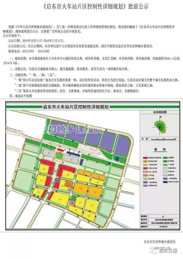 启东火车站鸟瞰效果图 【关于启东火车站】 1,面积:8000平方米 2