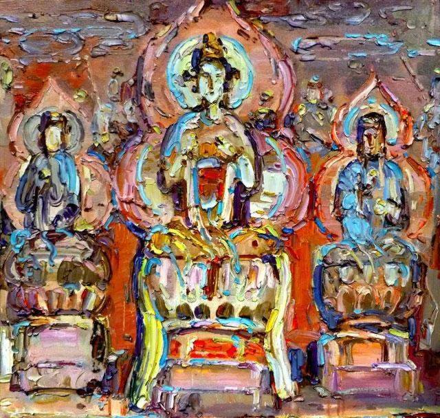 【美图】"油画版"的大足石刻你见过吗?绝对惊艳你的双眼!