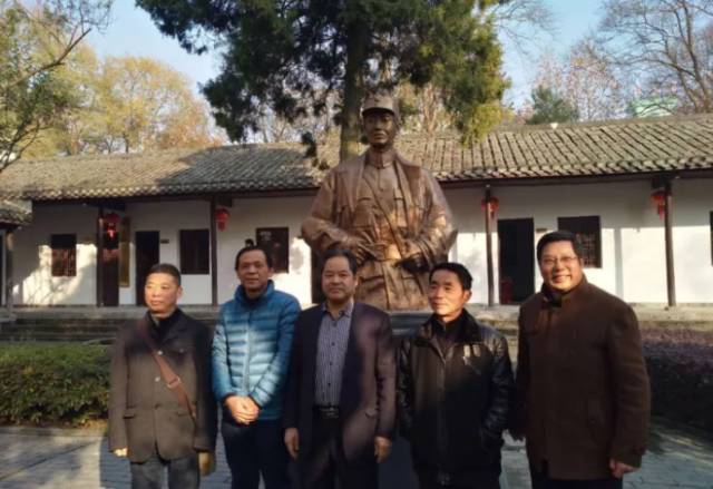齐聚爱国教育基地孙立人故居,笔墨会友追忆将军