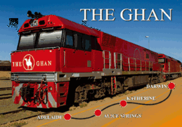 表面上,"甘号列车"与普通火车无异,已经运营150多年的线路看起来饱经