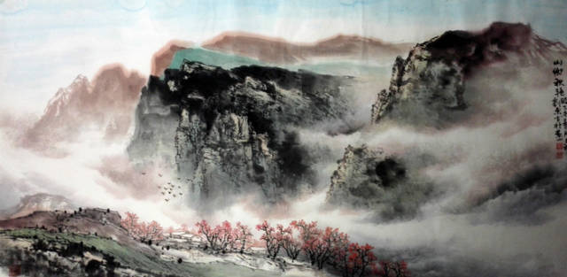 心灵的故乡-刘东方先生山水画精品赏析