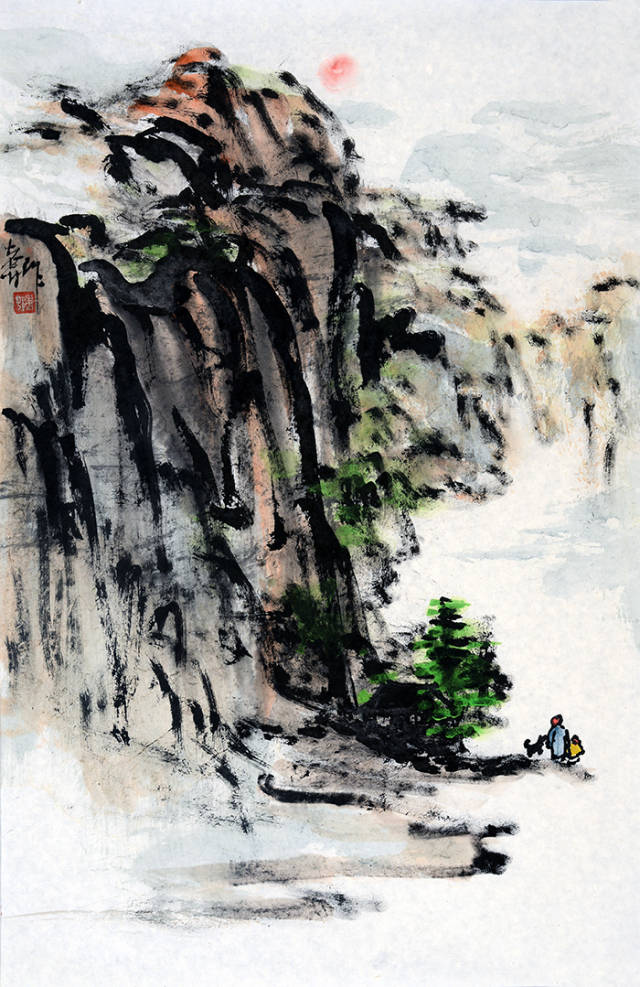 【锦都展讯】纸上河山—老村的画