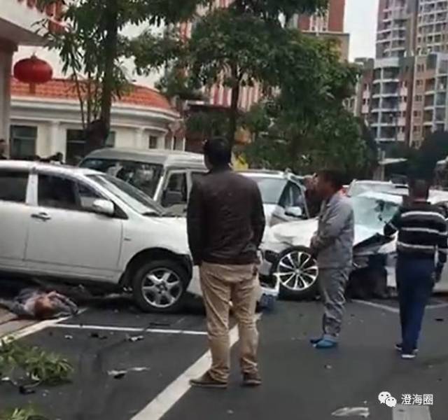 汕头金平区乐山路维也纳酒店附近路段发生一起致1人死亡的交通事故