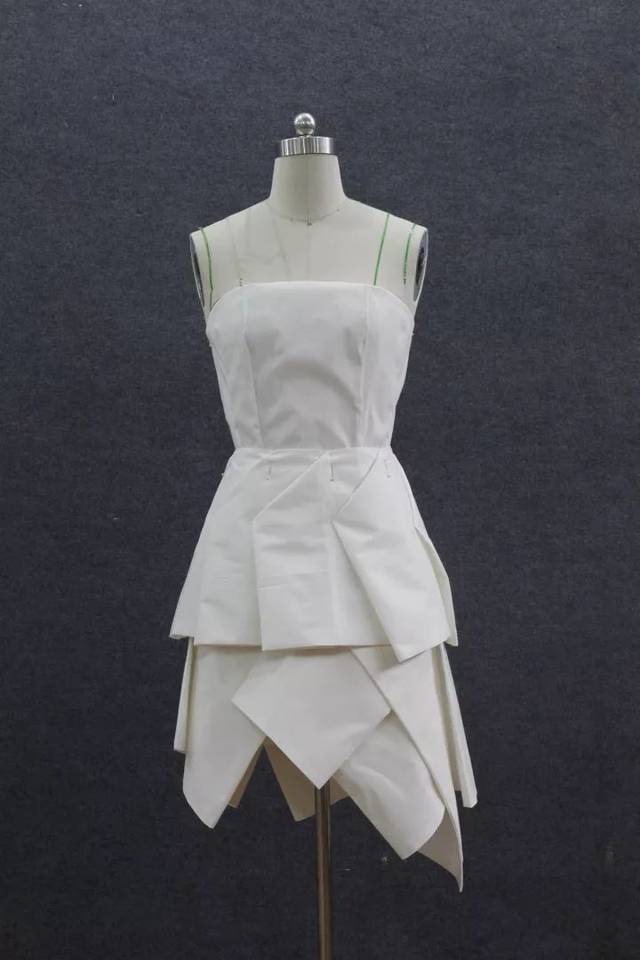 立体剪裁【款式合集】白坯布服装造型设计!