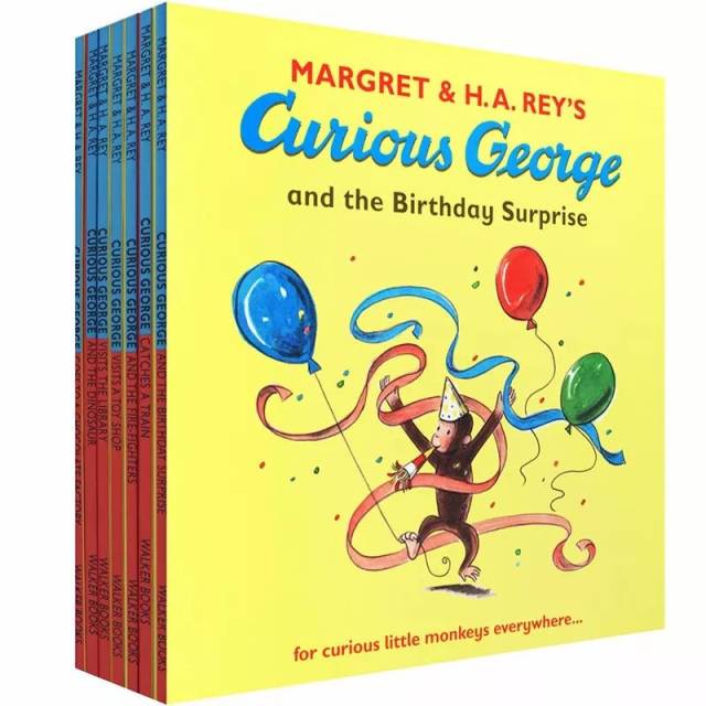【好书推荐】美国总统都为之疯狂的"好奇的乔治 curious george",英文