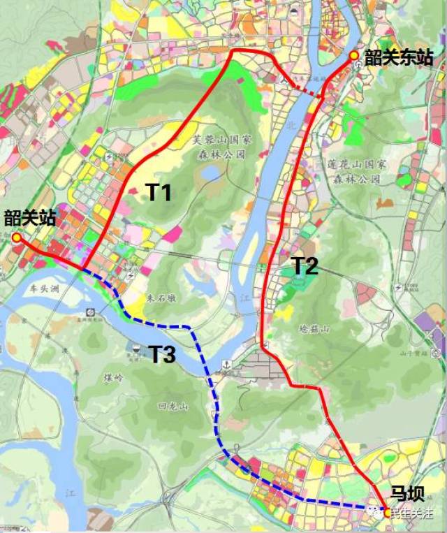 最新消息!韶关智轨7条线路和票价已初定,将覆盖市区这些路段!