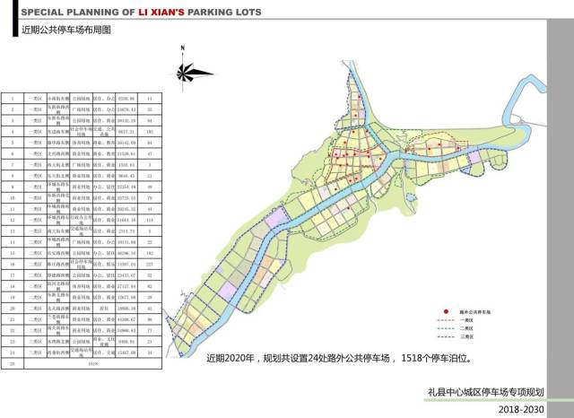 有车开,没地停?礼县中心城区停车场专项规划出台了!