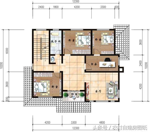 10款二层农村别墅设计图,第5款最便宜,第6款最受迎,你