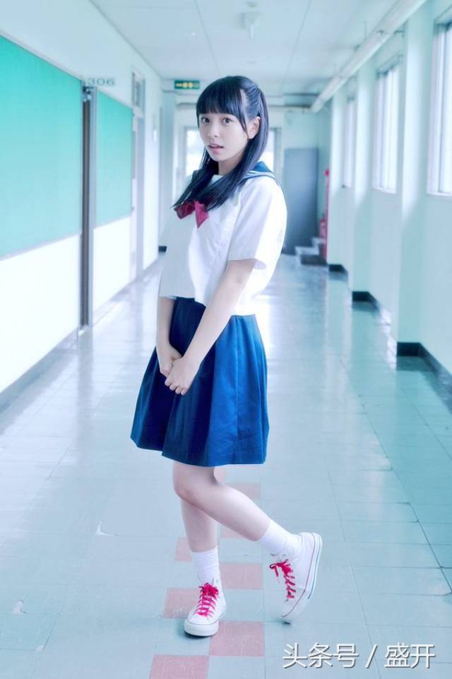 日本最美的高中生,她是日本高中生选美的第一名