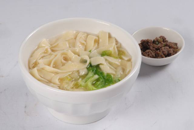 虾酱豆面条