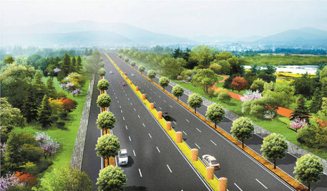 洛阳市区和新安县东西向通行的重要通道,建成后将与新310国道和宁洛
