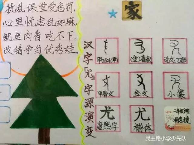 我是小小汉字学家——民主路小学二年级汉字故事课程记行