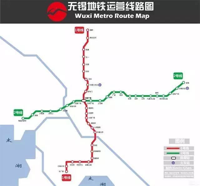 疑似无锡地铁8条线路曝光!看看有经过你家么?