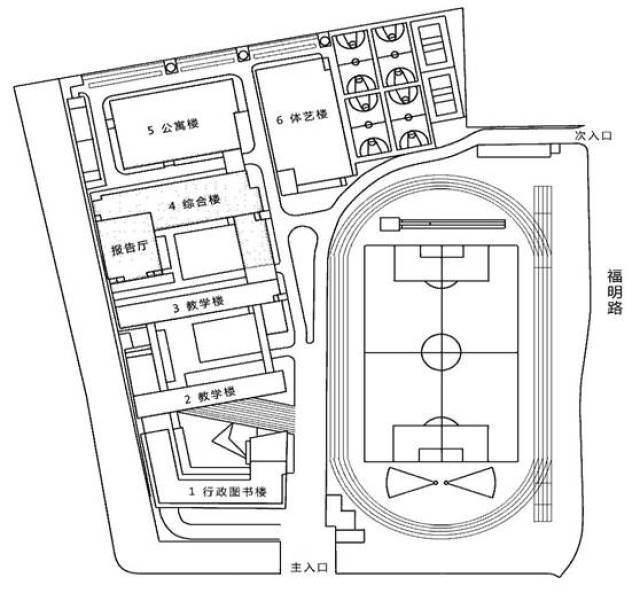 学校平面图