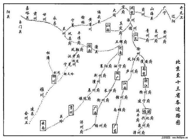 盘点明代辽东地区军事卫所与驿站分布