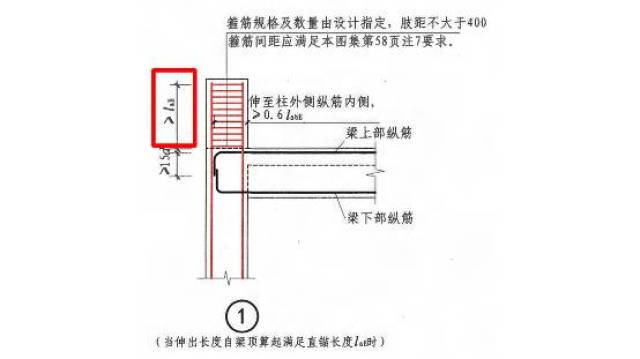 封顶的柱子伸出屋面,要大于抗震锚固长度.