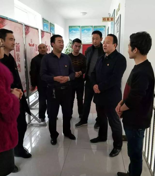 团省委韩海宏副书记一行莅临我县检查指导共青团工作