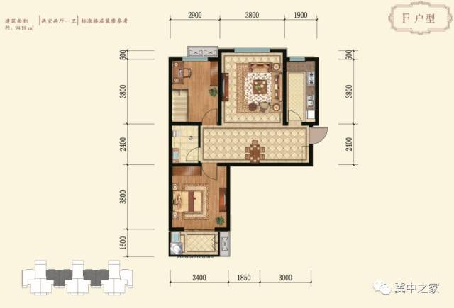 金牛阳光苑最全户型图!东西区,70㎡,95㎡,140㎡,170㎡