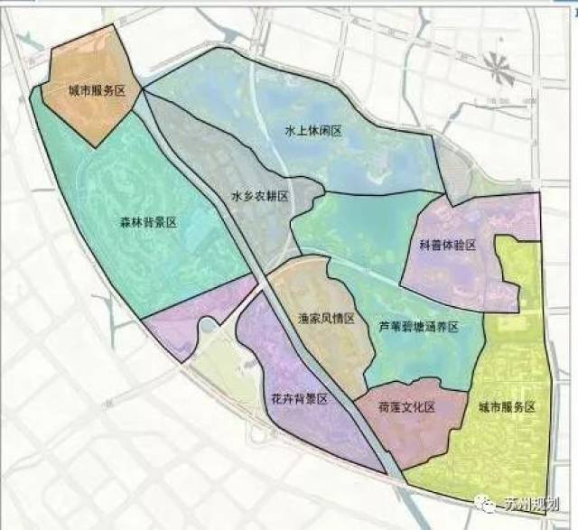虎丘湿地公园规划公示,苏州将建国际一流的城市湿地公园