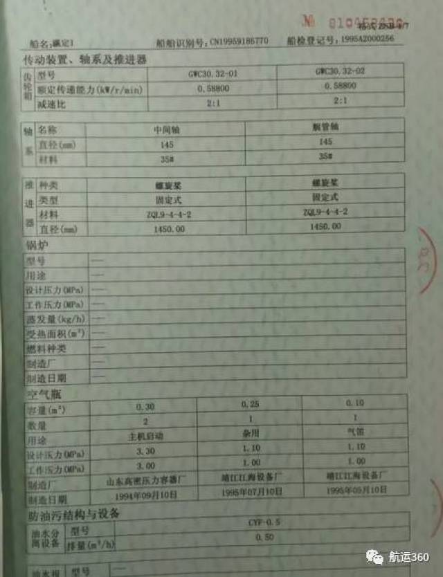 本轮拍卖手续齐全,可以依法办理船舶所有权证书; 3.