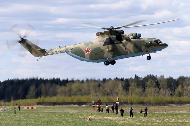 米-26重型直升机:全球现役最大运输直升机