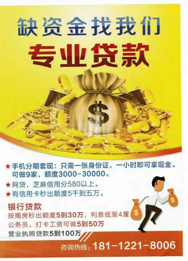 亿信信贷，诚信贷!!!