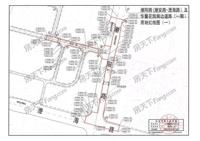 金砂西路西延,鮀金大道等多条金平区道路获地规证【出售:锦星华庭】