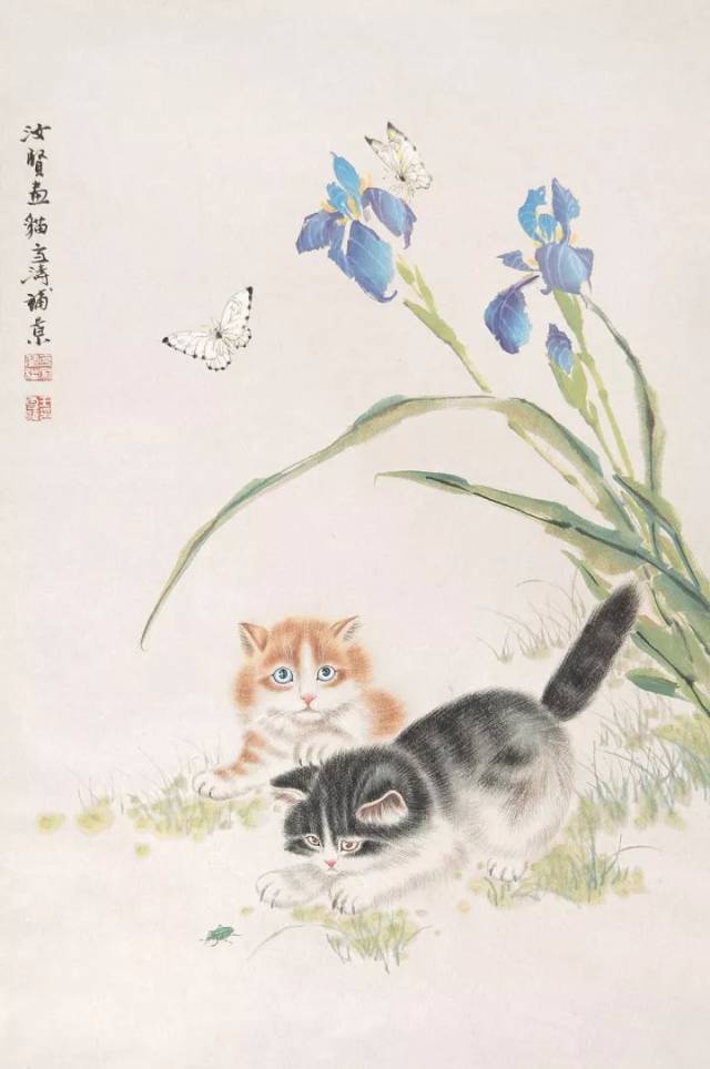 曹克家笔下的猫