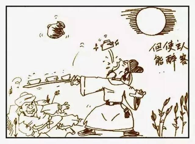 简笔画版古诗,经典原来还可以这样表达
