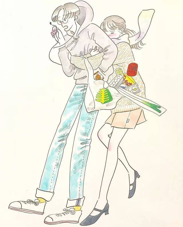 时不时加入一些带有情欲暗示的绘画作品 虽然因为清新的画风削减了
